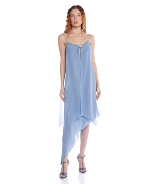 Layered midi dress