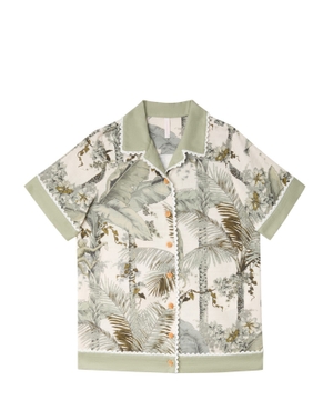 Wylie floral cotton shirt