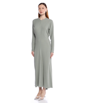 Crepe textured maix dress