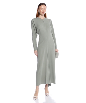 Crepe textured maix dress