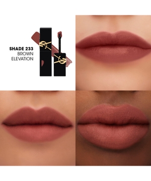 YSL The Inks Blur Matte Lip Stain - 233 Brown Elevation