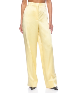High-waist wide leg trousers