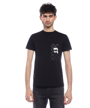 Printli qısaqol T-shirt