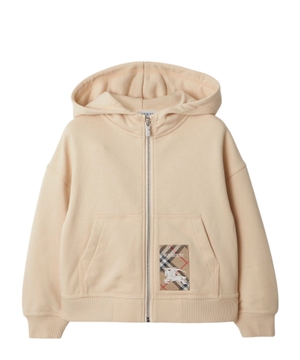 Cotton zip hoodie