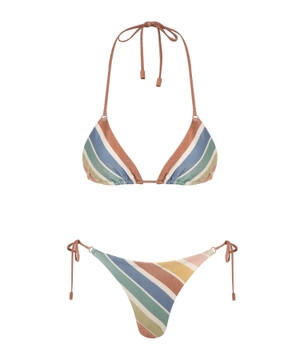 Everley Metallic Mini Tri bikini dəsti