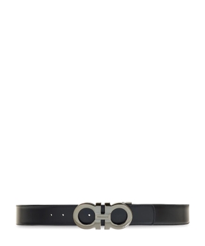Reversible and adjustable Gancini belt
