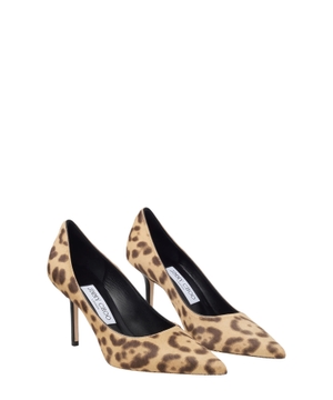 Love 85 Leopard Print Pony Pumps