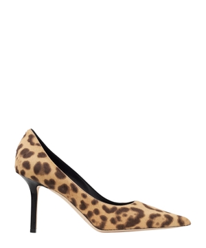 Love 85 Leopard Print Pony Pumps