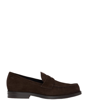 Suede Penny loafer