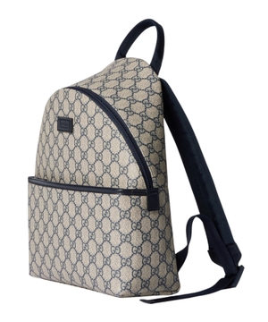 Monogram printed backpack