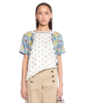 Paisley-print t-shirt