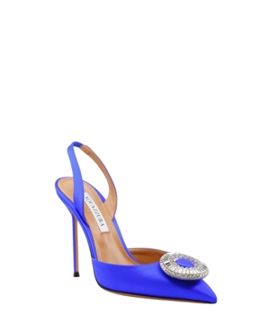 Crystal Hoop Sling slingback pumps