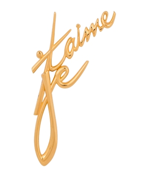 Брошь Je t'aime