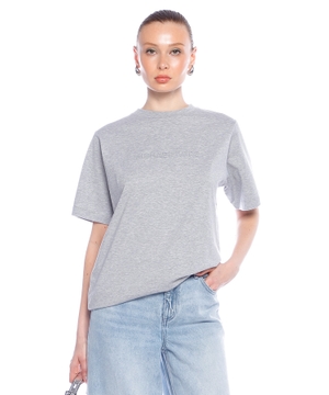 Loqo naxışlı T-shirt