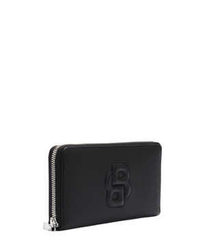 Wallet with double B monogram