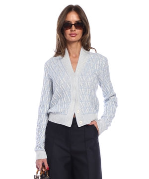 Cashmere and wool cardigan