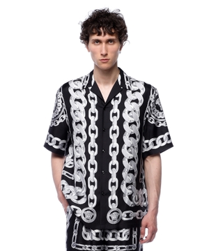 Medusa Chains silk shirt