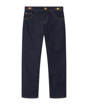 Jeans with logo detail