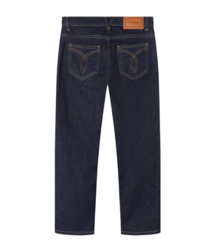 Jeans with logo detail