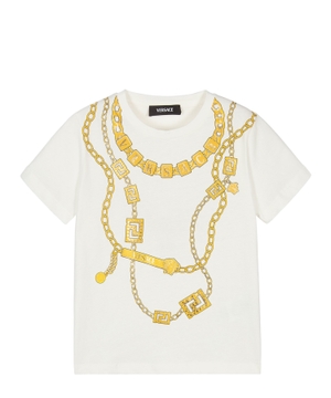 Printli pambıq T-shirt