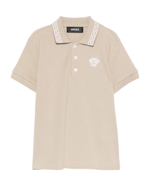Medusa embroidered polo