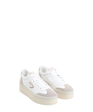 Downtown Bold nylon and suede sneakers