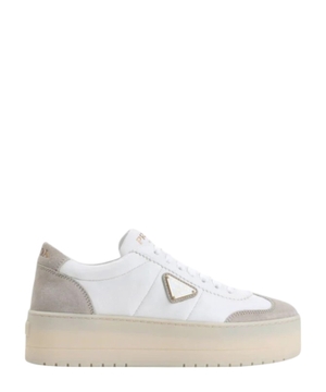 Downtown Bold nylon and suede sneakers
