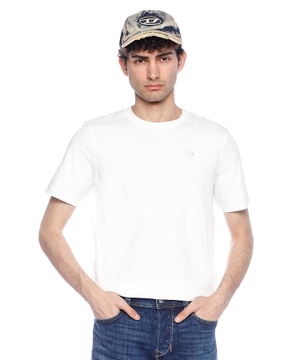T-shirt T-ADJUST-SLITS-R17 with logo embroidery