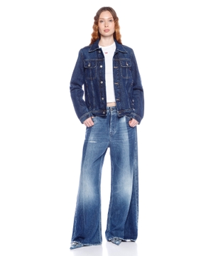 Klassik denim gödəkçə