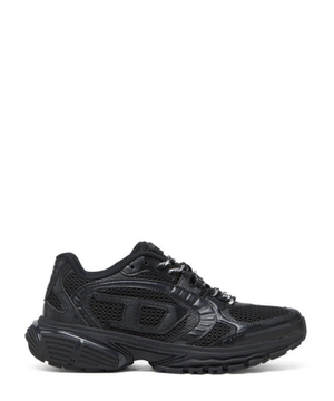 Monochrome mesh sneakers with Oval D logo