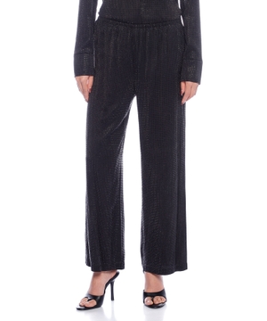 Crystal Hotfix Slim Relaxed-Fit Pants