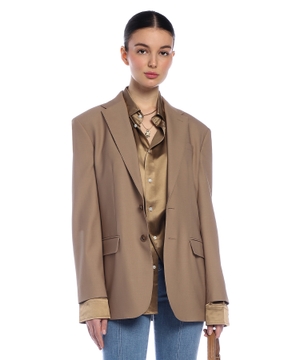 Straight-cut jacket