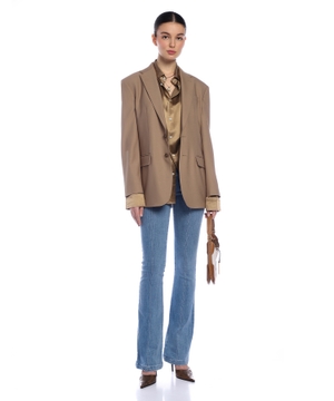 Straight-cut jacket