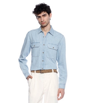 Denim köynək