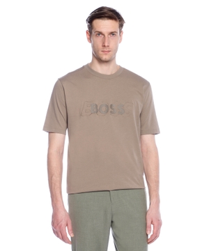Loqo detallı t-shirt