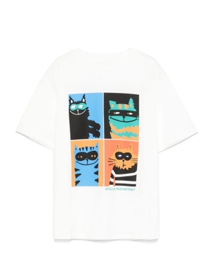 T-shirt with print and short sleeves