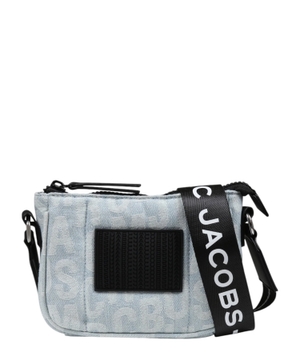 Shoulder bag with monogram