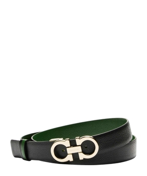 Gancini adjustable and reversible belt