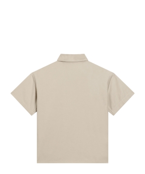 Gabardine shirt with DG logo