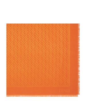 FF Stole cashmere and wool scarf