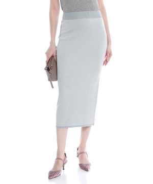 FF wool and silk skirt