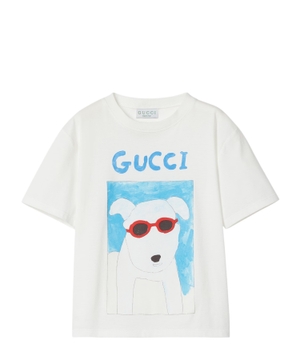 Printli pambıq T-shirt