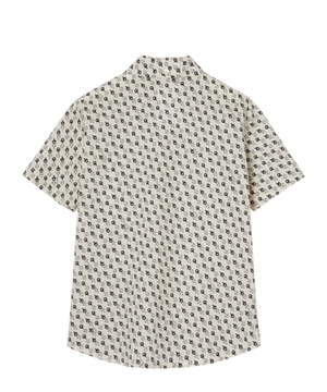 Printed cotton shirt