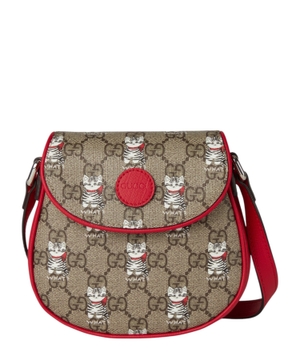 Printed GG shoulder bag
