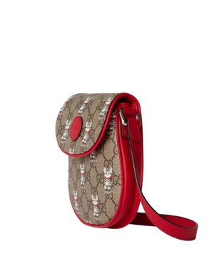 Printed GG shoulder bag