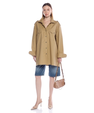 Oversized сotton shirt