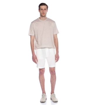 Regular-fit shorts in a linen blend with drawcord