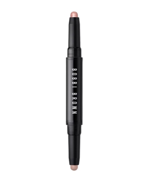 Dual-ended qalıcı krem stik göz kölgəsi - Pink Steel / Bark