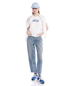 High-waist jeans