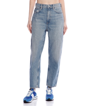 High-waist jeans